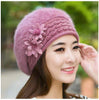 Knitted Beret Winter Hat