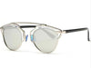 Polarized Sunglasses - Butterfly Alloy frame
