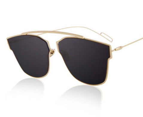 Cat Eye Sunglasses Fashion Rimless