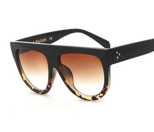 Flat Top Mirror Sun Glasses